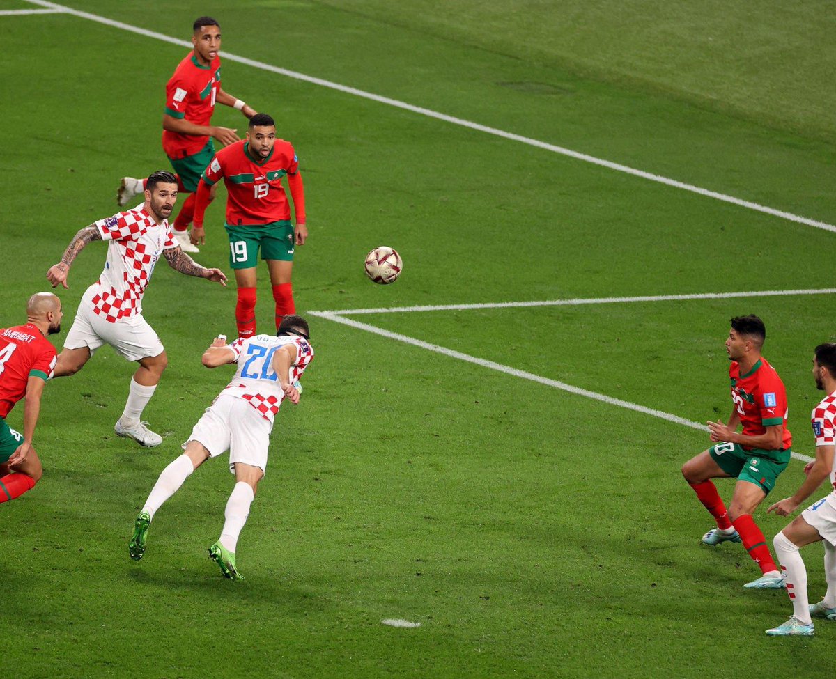 vaibhav_4x's tweet photo. 2 mins
2 set piece
2 goals

Josko Gvardiol &amp; Achraf Dari scores from header for Croatia &amp; Morocco respectively in FIFA World Cup 3rd place playoff

#FIFAWorldCup #Qatar2022 #CROMAR #CROvsMAR #Croatia #Morocco #Gvardiol #Dari https://t.co/IWXpWL4PyR