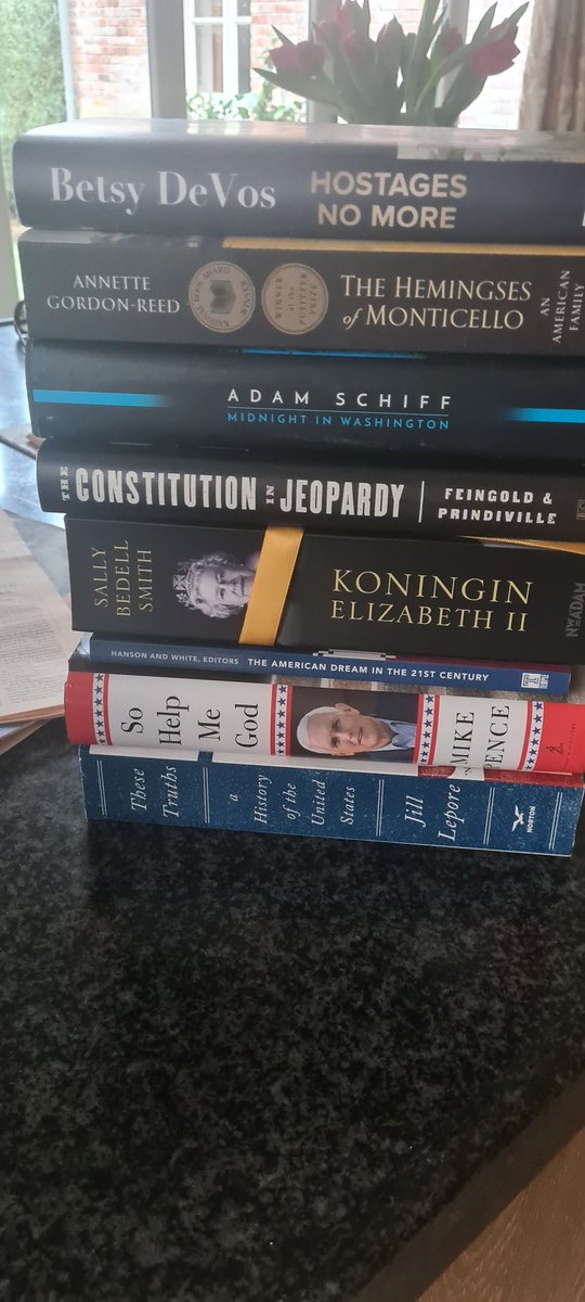 groenbar's tweet photo. I’ve got my stack of books for the holidays ready. I'll give a review each time I close one &amp;  keep my fingers crossed for time left to prepare #ChristmasDinner! 
#HolidaysAreComing #christmas2022 #USbooks #USPolitics #love #readinglist #Reading #enjoylife #StackOfBooks #Reviews https://t.co/jVulGtGEQ9