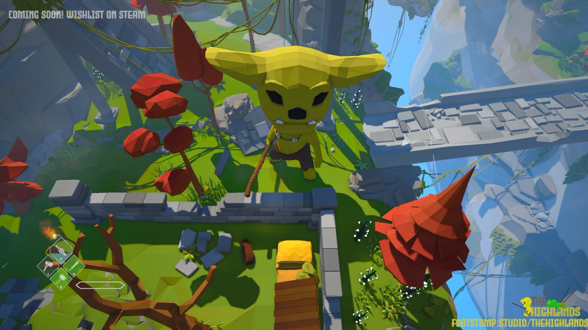 I hear a giant NEF roams these lands! linktr.ee/footstompstudi… #screenshotsaturday  #madeinunity #indiedev #wishlistonsteam #gamedev