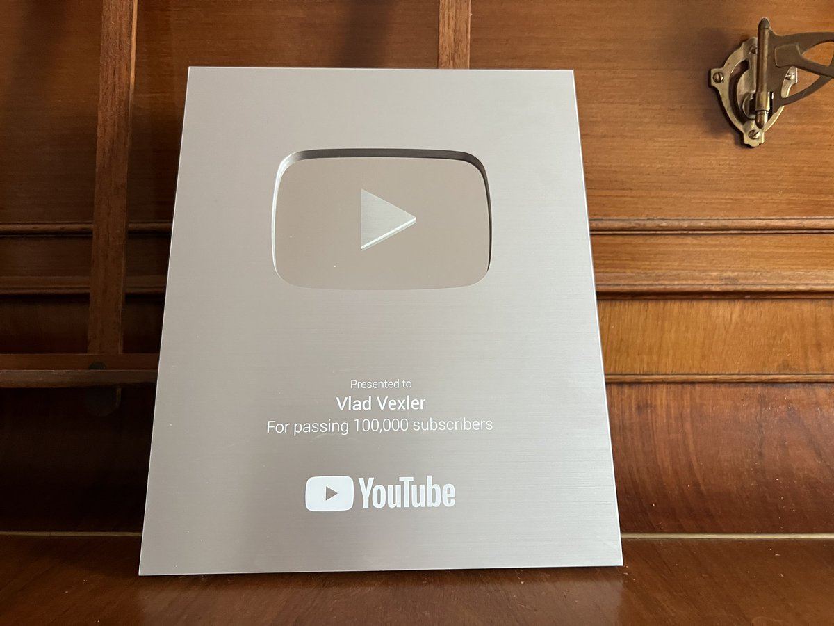 VladVexler's tweet photo. YouTube experts told me it couldn’t be done: “you can’t grow a channel with your health condition if it limits you to 2 hours work per day.” They were right! It proved almost impossible! I only made 20 videos in a year - but they got 6 million views and 100k subscribers. https://t.co/P0goqjLfex