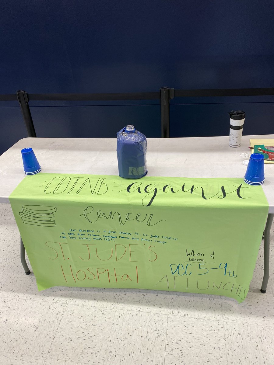 KHSIndianNation's tweet photo. Great job AVID 1! 
Service project for St. Jude’s Children’s Hospital
Total Raised :$358.40 
#CoinsforCancer https://t.co/zsQZ5PXDSV