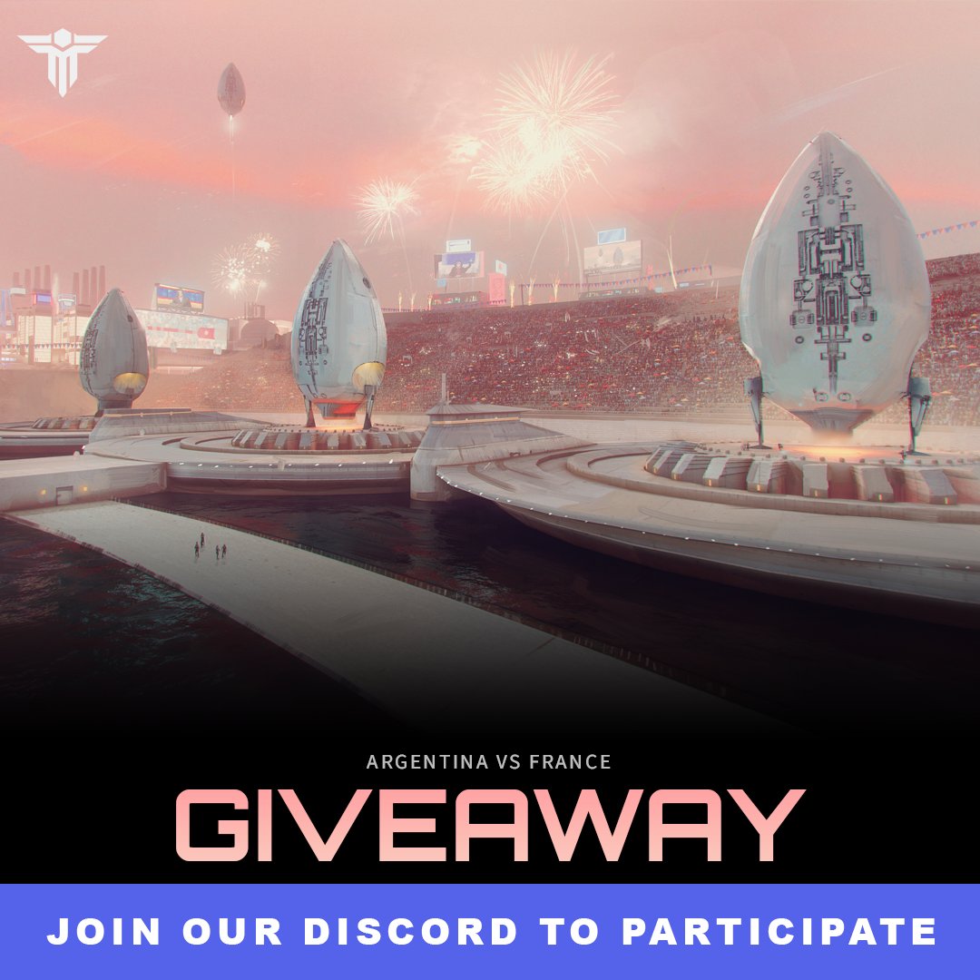 TrantorianVerso's tweet photo. 🎁 Argentina vs Francia #giveaway 🎁
El último partido de la #FIFAWorldCup!
50A por cada gol de Argentina 😉
➡️ Participa en nuestro Discord: https://t.co/fMtaKrPjSC
➡️ Únete a la primer batalla en #randombattles
➡️ Haremos una nueva batalla por cada gol de Argentina 👀 https://t.co/DHfXD8IuHa
