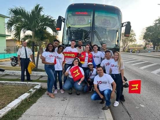 Delegaciòn Matancera de la #FEUMatanzas que representará a la provincia en el #10CongresoFEU que se realizará del 17 al 20 en la Capital de todos los Cubanos. 
#MatancerosEnVictoria #UJCMatanzas #Cuba
<a href="/DiazCanelB/">Miguel Díaz-Canel Bermúdez</a> <a href="/DrRobertoMOjeda/">Dr. Roberto Morales Ojeda</a> <a href="/aylinalvarezG/">Aylín Alvarez García</a> <a href="/UJCdeCuba/">UJC de Cuba</a> <a href="/FeuCuba/">FEU de Cuba</a> <a href="/Karli_SantanaR/">Karla Santana</a>
