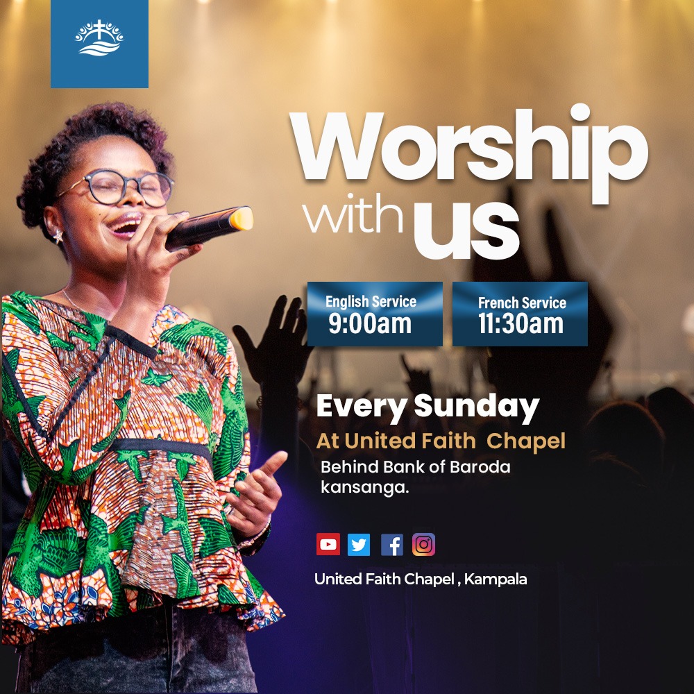 ufckampala's tweet photo. Worship with us in person. See you tomorrow!

#ufckampala #englishservice #frenchservice #sundayservice #unitedfaithchapelkampala #UnitedFaithChapel https://t.co/umc7DwiyjV