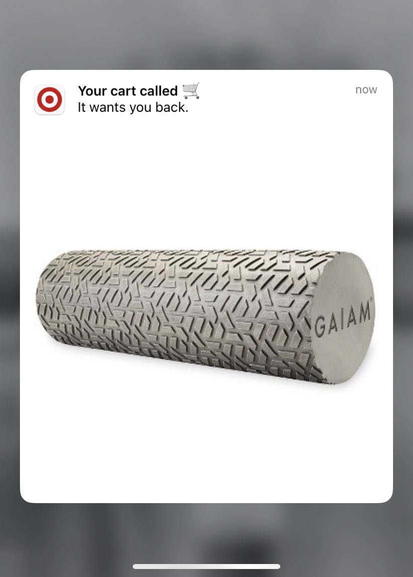Having <a href="/Target/">Target</a>’s notifications on for coupons is dangerous… but they really just missed the opportunity to say “it wants YOUR back” 😆