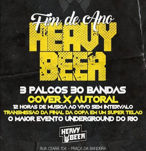 DiveBanda's tweet photo. É isso galera, amanhã 18/12 estaremos presentes e presenciando mais 29 bandas que estarão conosco em @heavybeerbar, então bora partir pra mais uma viagem alucinante 🤘🏾😎
.
.
.
#musica #musicaautoral #alternativo #stoner #metalprogressivo #cultura #rock https://t.co/TDFu4fbqnm