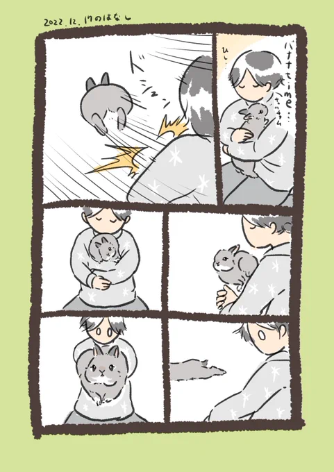 rabbit…の身体能力と足場のhuman…
#うさぎのいる生活 