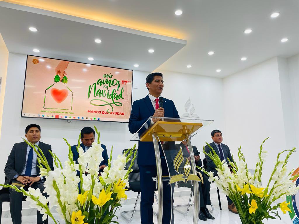 Dios nos bendice en la MSOP porque hoy se inauguró el Centro de Influencia en la IASD Machu Picchu.