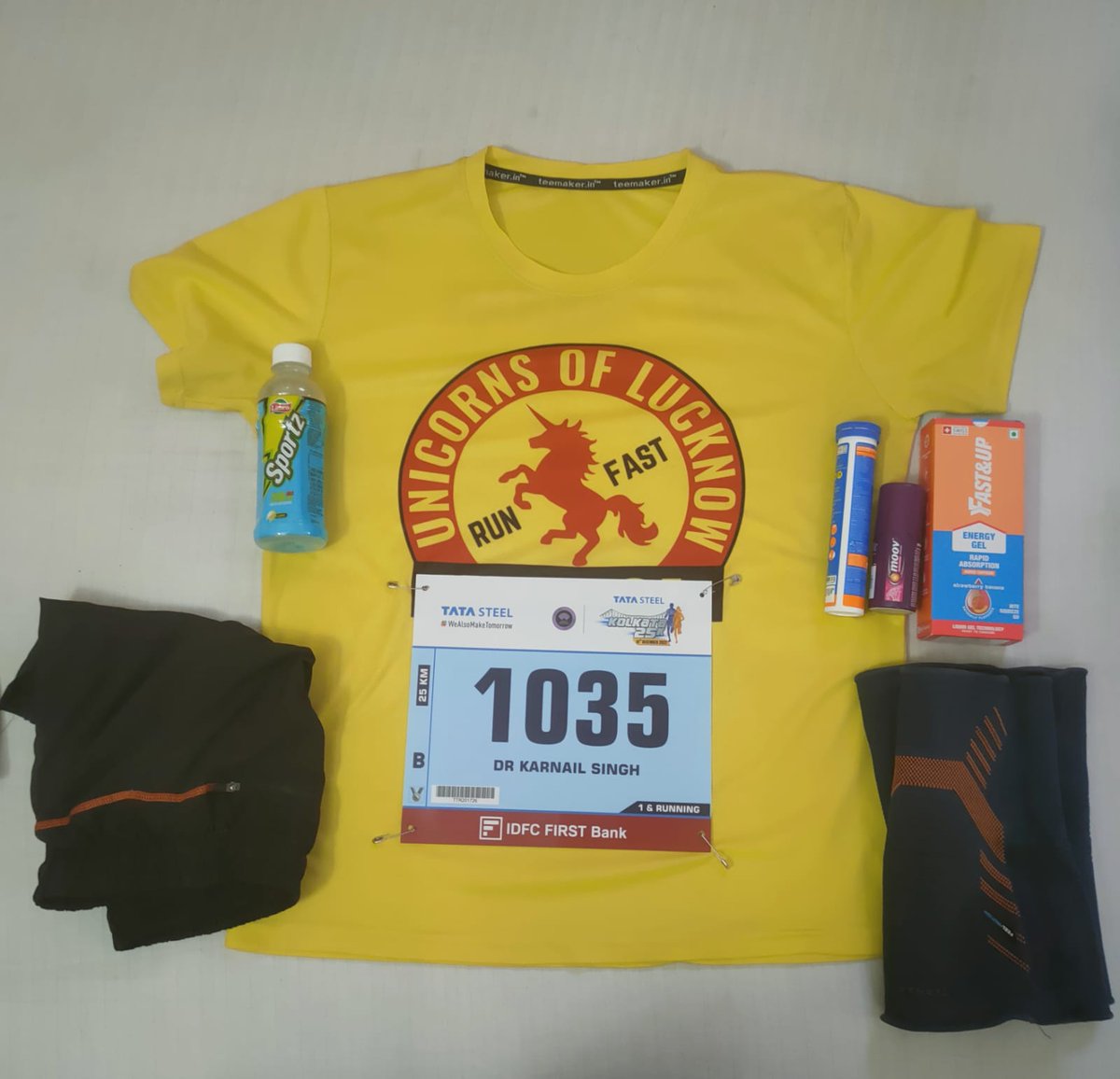 singhragbendra's tweet photo. All the best to everyone who are #running @TSK25K #TSK25 ,, Kolkata tomorrow ,,, All the best @Drkarnailsingh2 sir ,,,#Unicolsoflucknow #FitIndia๐ฎ๐ณ, https://t.co/DHMA98zjDD