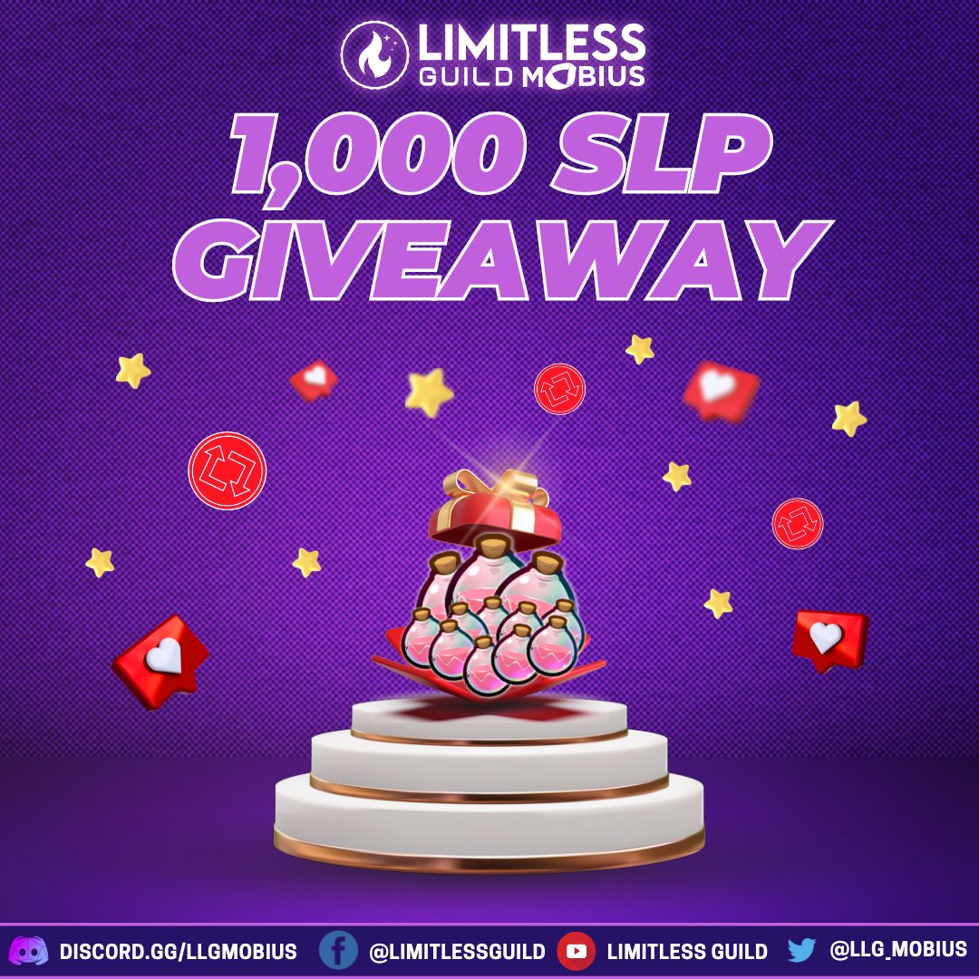LLG_Mobius's tweet photo. Here's something special for the holidays!

Gain the opportunity to win 1,000 SLP!

to enter:
✅Follow @LLGuild @ChrstnBls_LLG on twitter
✅Retweet this post
✅Tag 3 friends
✅Join our server
 https://t.co/Cr3yzfIhHW

🗓️Announced on December 24, 2022🔥

#AxieInfinity #AxieOrigin https://t.co/dXlGpcvin4