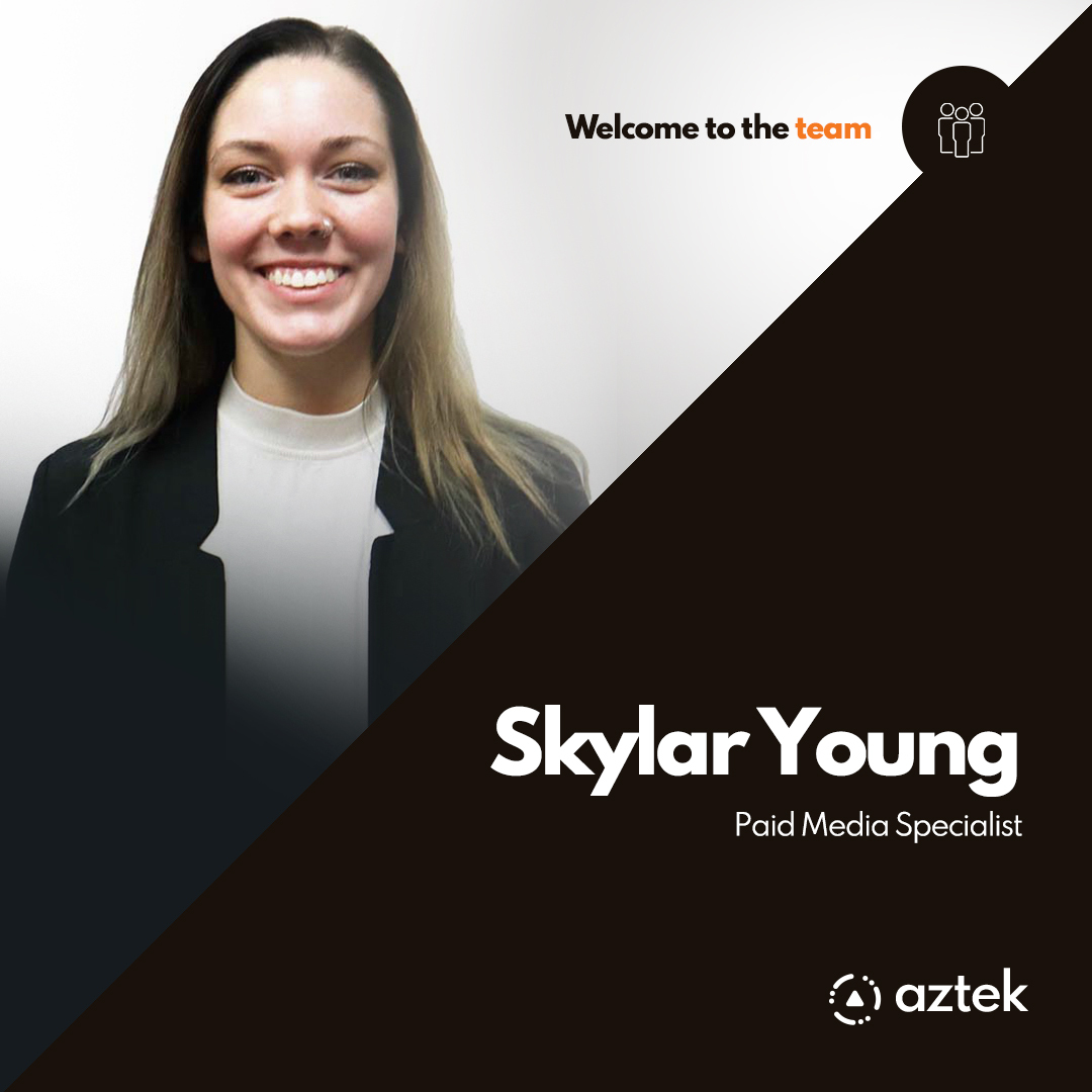 aztekweb's tweet image. Meet Skylar Young! Skylar is a Paid Media Specialist at Aztek and lives in the Pennsylvania area with her family. She loves all things LOTR, cooking, and dipping her toes in the sand when she can. We are so excited to have her on our team, welcome Skylar! bit.ly/3tLrhKU