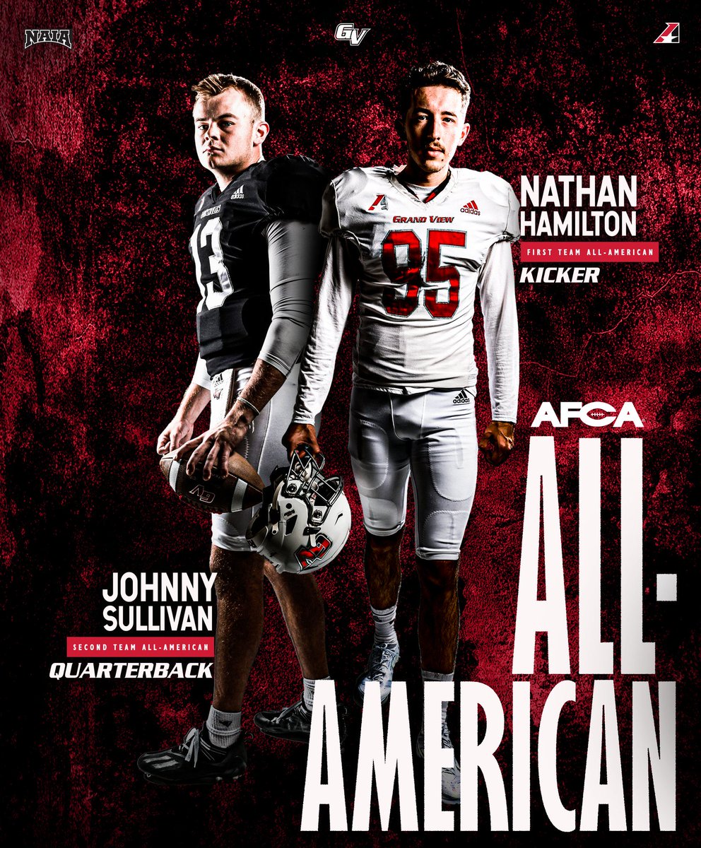 nhammy5's tweet photo. 16/20 FGs
62/66 PATs
52 yd Game winning FG
1st Team All-Conference
1st Team AFCA All-American 
1st Team AP All-American
One unforgettable senior season
Thanks for everyone who made it special 
@GVVikingFB @VikingAthletics https://t.co/2Zlp08EGr0