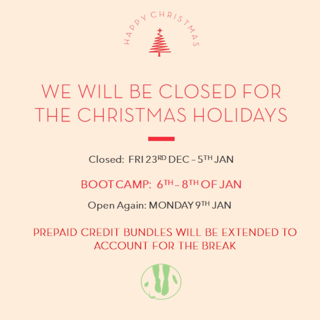 TakingFlightDub's tweet photo. 🎄CHRISTMAS UPDATE🎄
We will be closed from the 23rd of Dec - 5th of Jan. We will have our Aerial and Acrobatic Bootcamp running from the 6th - 8th of Jan and then be opening for regular classes on the 9th. Merry Christmas and looking forward to seeing you all in the New Year! ☃️ https://t.co/947cRFuoKo