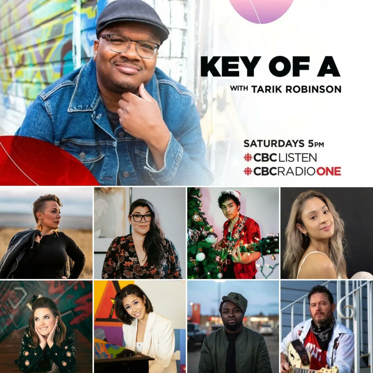 CBCKeyofA's tweet photo. This week on "Key of A", original holiday music by Alberta musicians (next week we'll get into holiday classics). Tune in this afternoon at 5PM MT on CBC Radio One across Alberta or anytime worldwide via CBC Listen on demand. https://t.co/4CFfFi7Nxk