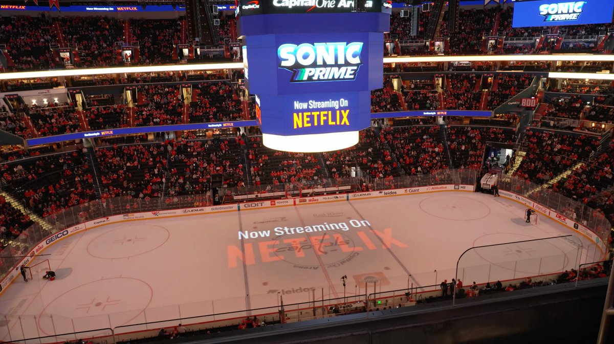 Washington Capitals on Twitter "Remember when Sonic shattered the rink