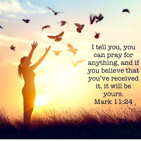 sprec61551's tweet photo. Mark 11:24 
Therefore I say unto you, What things soever ye desire, when ye pray, believe that ye receive them, and ye shall have them.🙏🏽🕊 https://t.co/oIvnC0KyOX