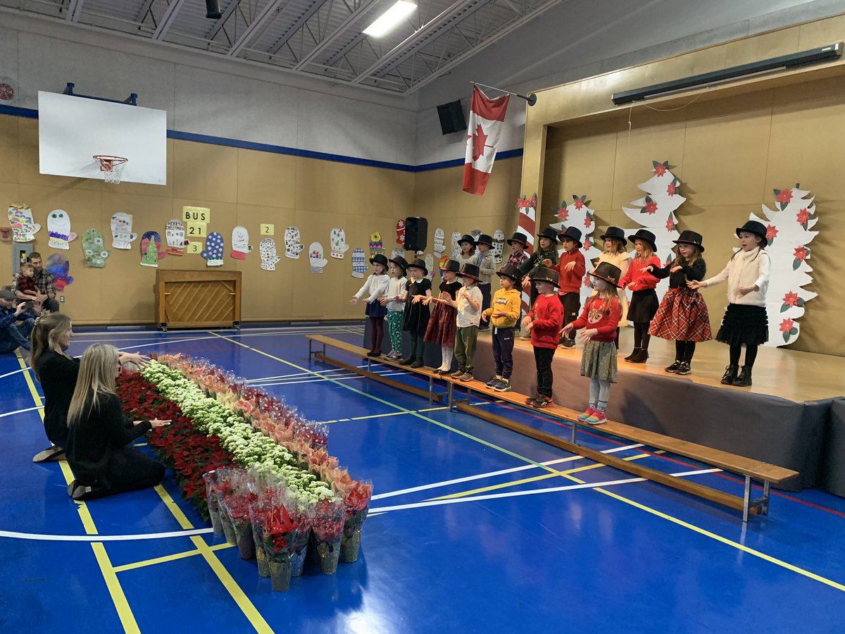 AllisonWires's tweet photo. Decorated in holiday spirit this week at Prospect Lake! Surprise assembly for Ms Ko😜🥳 you’ll be missed @sd63schools @SD63PLake https://t.co/ZrBUXetiHt