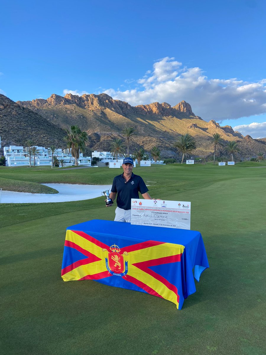 Par4Medios's tweet photo. Luis Claverie nuevo Campeón de España de Profesionales Senior.
@RCGTenerife @fedcanariagolf @TenerifeisGolf https://t.co/78gVGGTNth