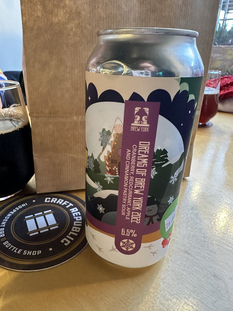 MrsRealAleGuide's tweet image. Look what I found. Honestly, I’m so excited for this. @brewyorkbeer Dreams of Brew York 2022. I’ve literally been dreaming of this beer since Dec 2020, can’t wait to taste this year’s version. Bought 2 from @WeAreCraftRep 💜💜