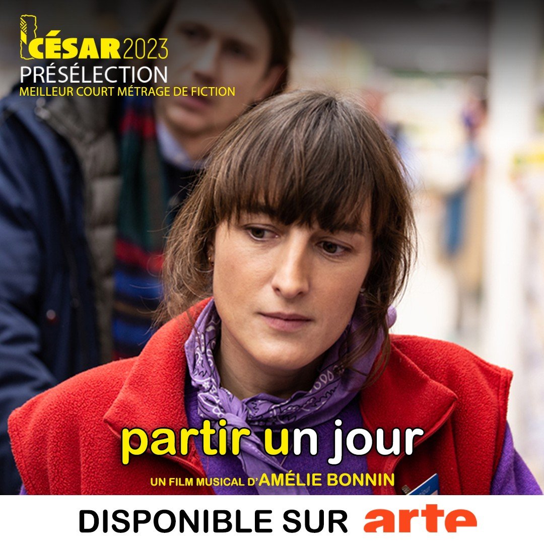 🎶 #PartirUnJour d'#AmelieBonnin (présélection #César2023 :  « Meilleur Court Métrage de Fiction ») a charmé <a href="/KonbiniFr/">Konbini</a> ▶ bit.ly/KonbiniCM🙏
🎥 Disponible sur <a href="/ARTEfr/">ARTE</a> ▶ bit.ly/PARTIRUNJOURAr…

✨ @Les_Cesar👉bit.ly/PARTIRUNJOURCé… 

@ClermontISFF <a href="/juliettearmanet/">Juliette Armanet</a>