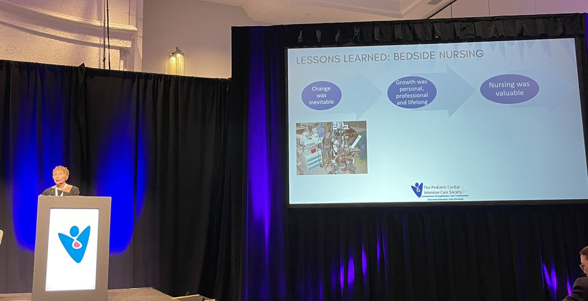 Louis Callow, amazing APP <a href="/MottChildren/">C.S. Mott Children's</a> discusses her 45 year career and lessons learned at #pcics22 <a href="/PCICS2/">PCICS</a>