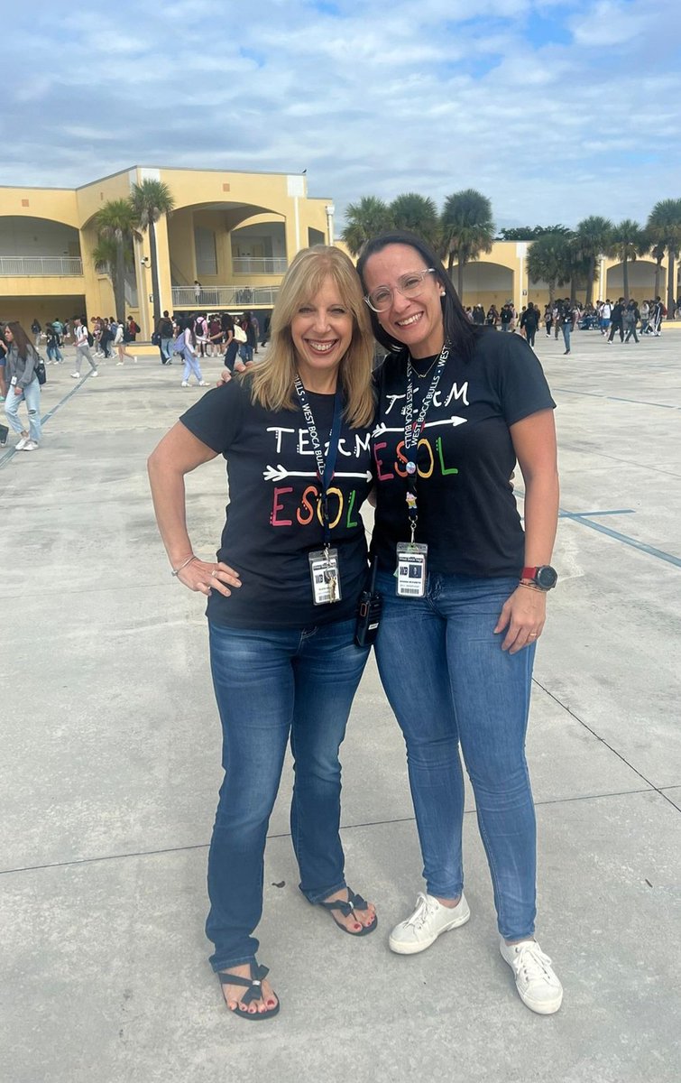 I couldn't be happier to work at the best school in the world 🤘🏼 with the best department 🌍 Thank you Mrs. Singer for your support and thank you for the best gift 🥰 #TEAMESOL <a href="/WBHS_ESOL/">West Boca HS ESOL</a> <a href="/westbocaratonhs/">West Boca Raton High School</a>