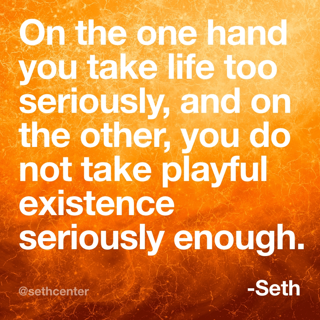 SethInstitute's tweet image. "I believe, for example, that all creativity and consciousness is born in the quality of play, as opposed to work..." —Seth Speaks: The Eternal Validity of the Soul, Session 518 📖

Get the book: fal.cn/3uvM5