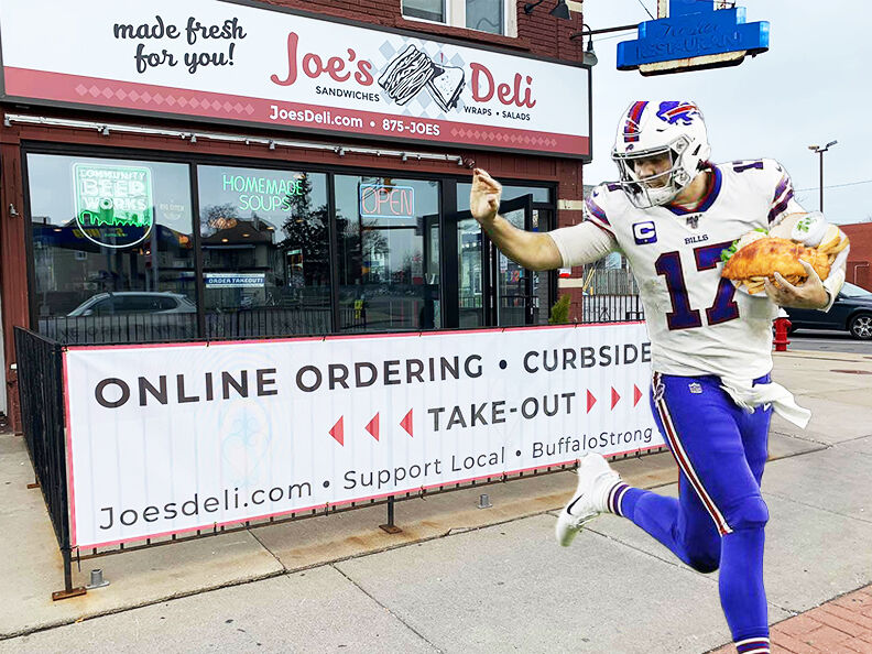 JoesDeli's tweet photo. Run in for a Fish Fry before the Bills Squish the Fish tonight! 👊💥🐬
#GoBills #squishthefish

Call 716-875-JOES or order online: https://t.co/kfLlXjaRO9 https://t.co/I9915Fq2dL