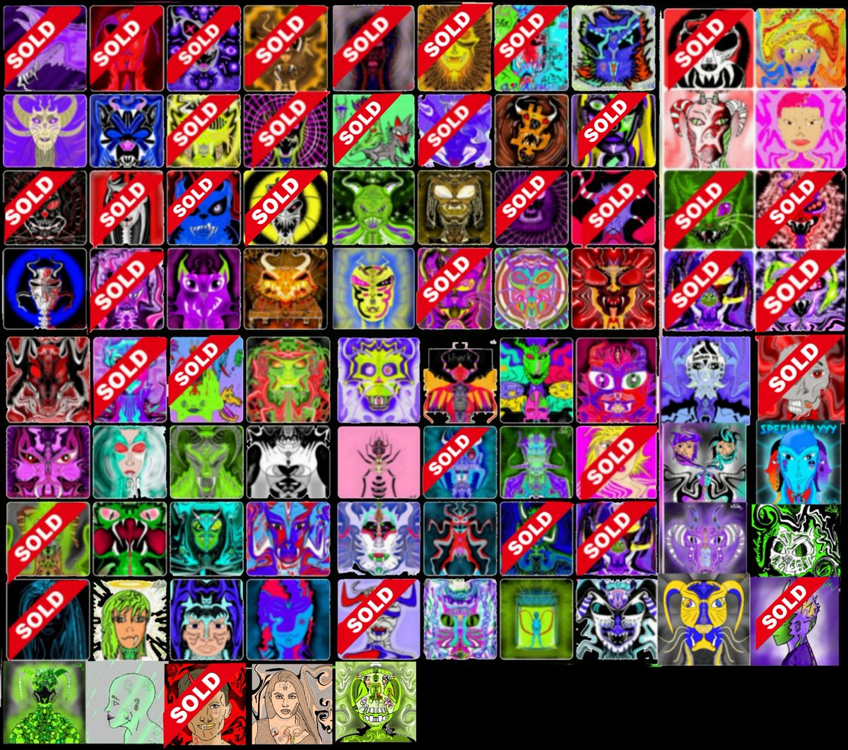 SpecimenYYY's tweet photo. The S͛рⷬeͤcͨiͥmͫeͤn YYY collection UPDATE:

👽 100 unique (1/1) drawings 
👽 83 / 100 minted on @opensea
👽 currently 31 owners
👽 0.89 ETH total volume
�� 36÷ unique owners

Do you have yours yet? Click &amp; Collect!
https://t.co/9J0wCP0R7R https://t.co/XCqm0a69mB