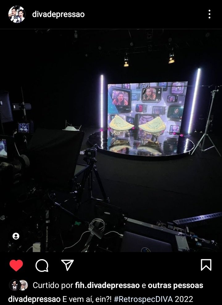 DIVACDB4's tweet photo. Os meninos deram um spoiler do cenário do #RetrospecDiva desse ano 😍 vem mt aí https://t.co/yIlPe4wF9N