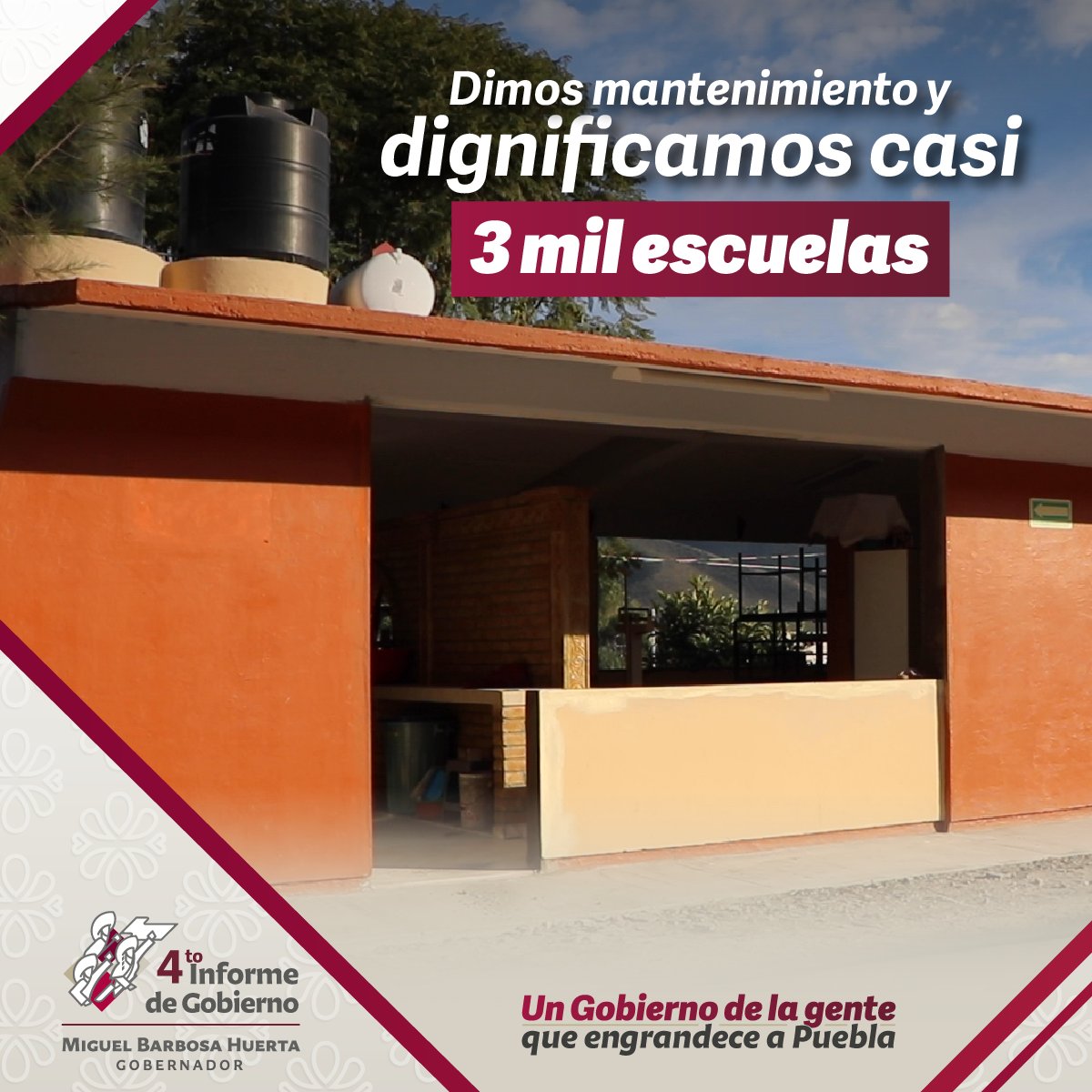 DIBAGobPue's tweet photo. Para el gobernador @MBarbosaMX el desarrollo educativo de las y los alumnos poblanos es un pilar fundamental para el impulso de la entidad.
🌐 https://t.co/VuysY1ZmUl
📍#4InformeMBH #GobiernoQueEngrandeceAPuebla https://t.co/BhE8e13UAA