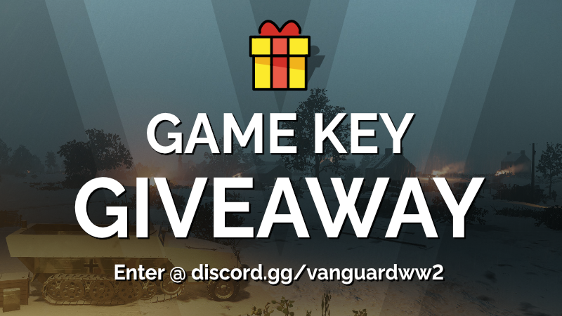 LAST CALL for our #steam game key #giveaway sign up on our discord buff.ly/3FWO0ul 

Our snowy festive event is at 7PM UTC tomorrow (Sunday). Don't miss out!

#ww2 #indiegame