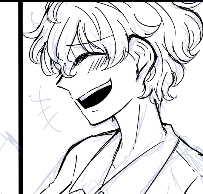 数か月ぶりに小梅ぴゃん描いてる。あがるぜ。 