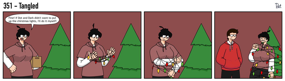 DailyIssueComic's tweet photo. 351 - Tangled https://t.co/mM9fvgC31q