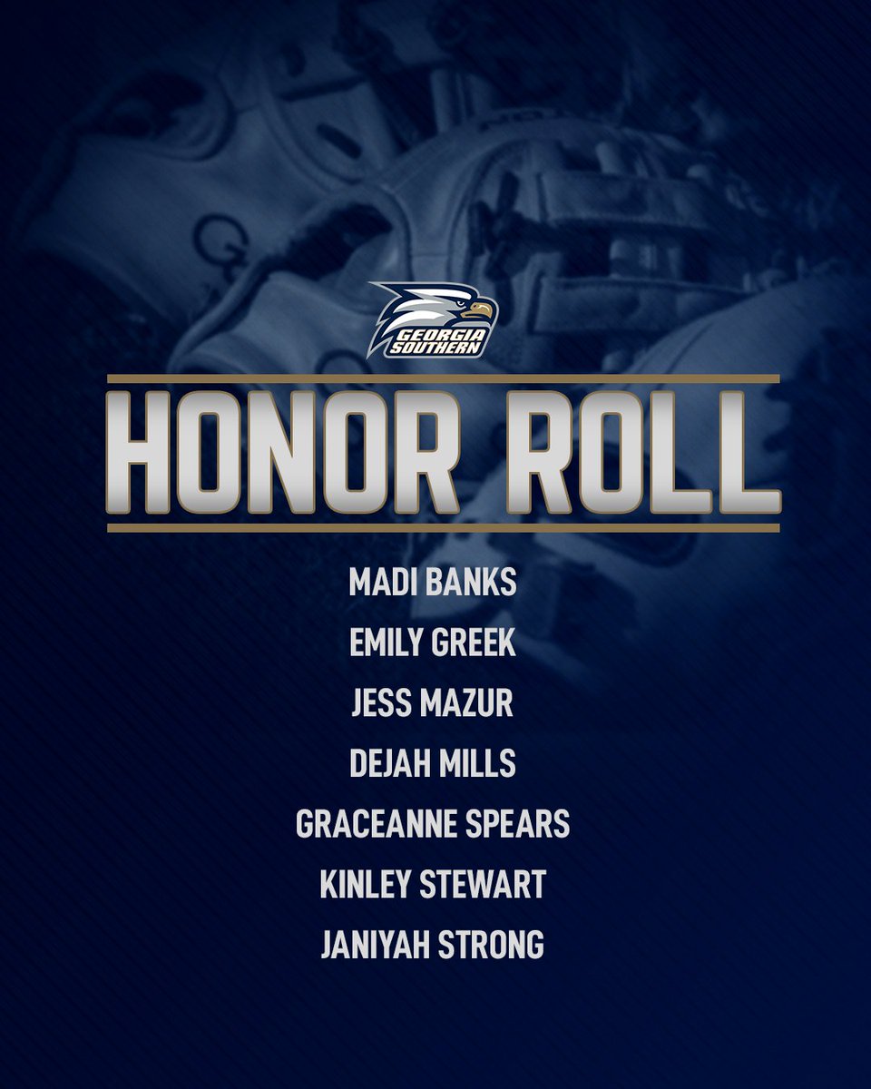 Another semester, another fantastic job in the classroom for 🦅🥎 - a 3.50 team GPA, the 25th ‼️ straight semester with a 3.0 or better. Congrats to all of our student-athletes! #HailSouthern