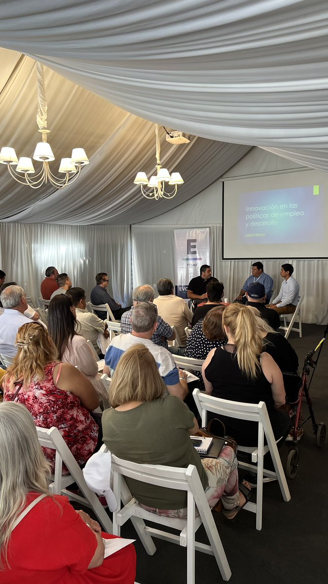 Hoy participé en el panel sobre Innovación en las políticas de empleo y desarrollo en el 1º Seminario sobre “La innovación como eje de la gestión local” en Tigre. Gracias por la invitación y armar estos encuentros.