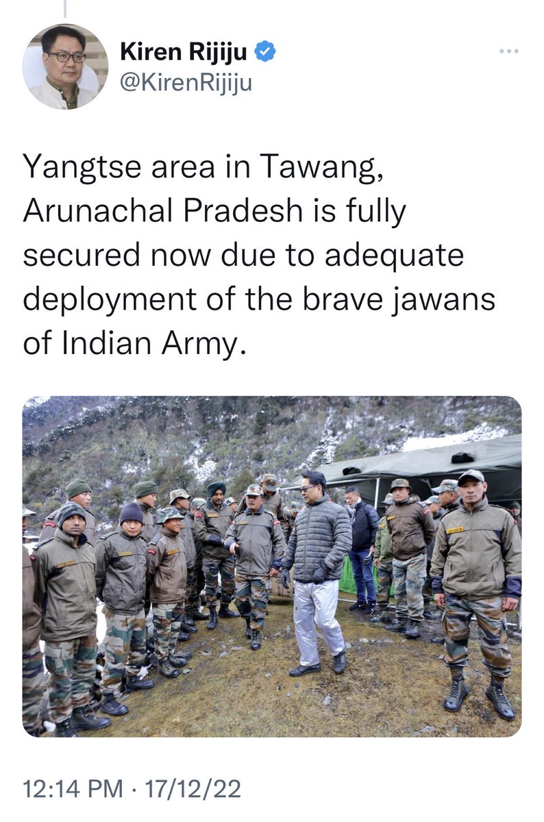 sharmanagendar's tweet photo. Picture from 2019 doesn’t look much different from the latest picture from today’s visit @KirenRijiju. From what I recall of you as a first term MP in 2004, this is complete transformation. #CompleteSurrender https://t.co/indBtFCsG0