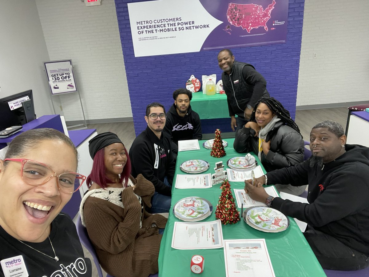 Great meeting today. Sharpening the Skills to maximize this week. The K&amp;Q of the South are ready… #AtlontheRise #metrobyT-mobile