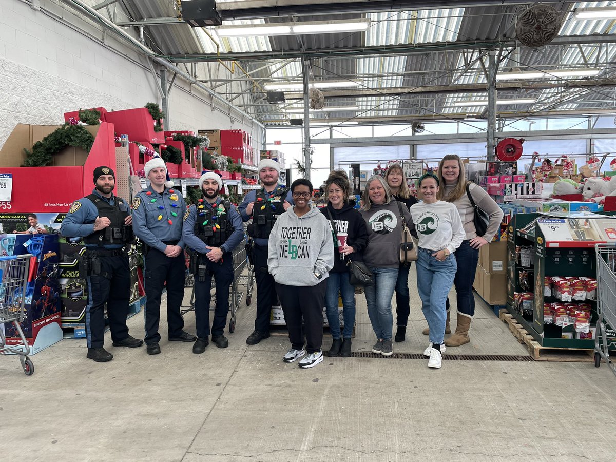 Thanks to all <a href="/LongBranchPD/">Long Branch Police</a> teachers, student facilitators, <a href="/LBPSRILEY/">Frank Riley</a> for participating in Shop with a Cop program today! Students from all schools enjoyed the experience. #TogetherWeCan #blessed