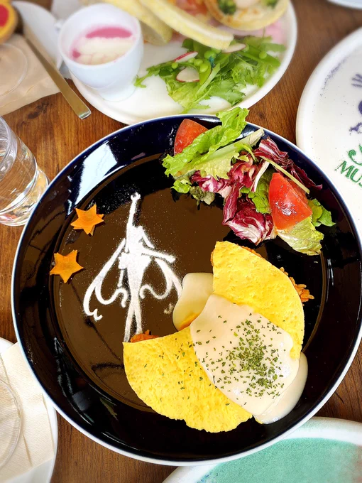 こちら、セラムンミュージアムのお料理ぜーーーーーーーーんぶ美味しかったです! 