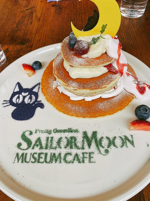 こちら、セラムンミュージアムのお料理ぜーーーーーーーーんぶ美味しかったです! 