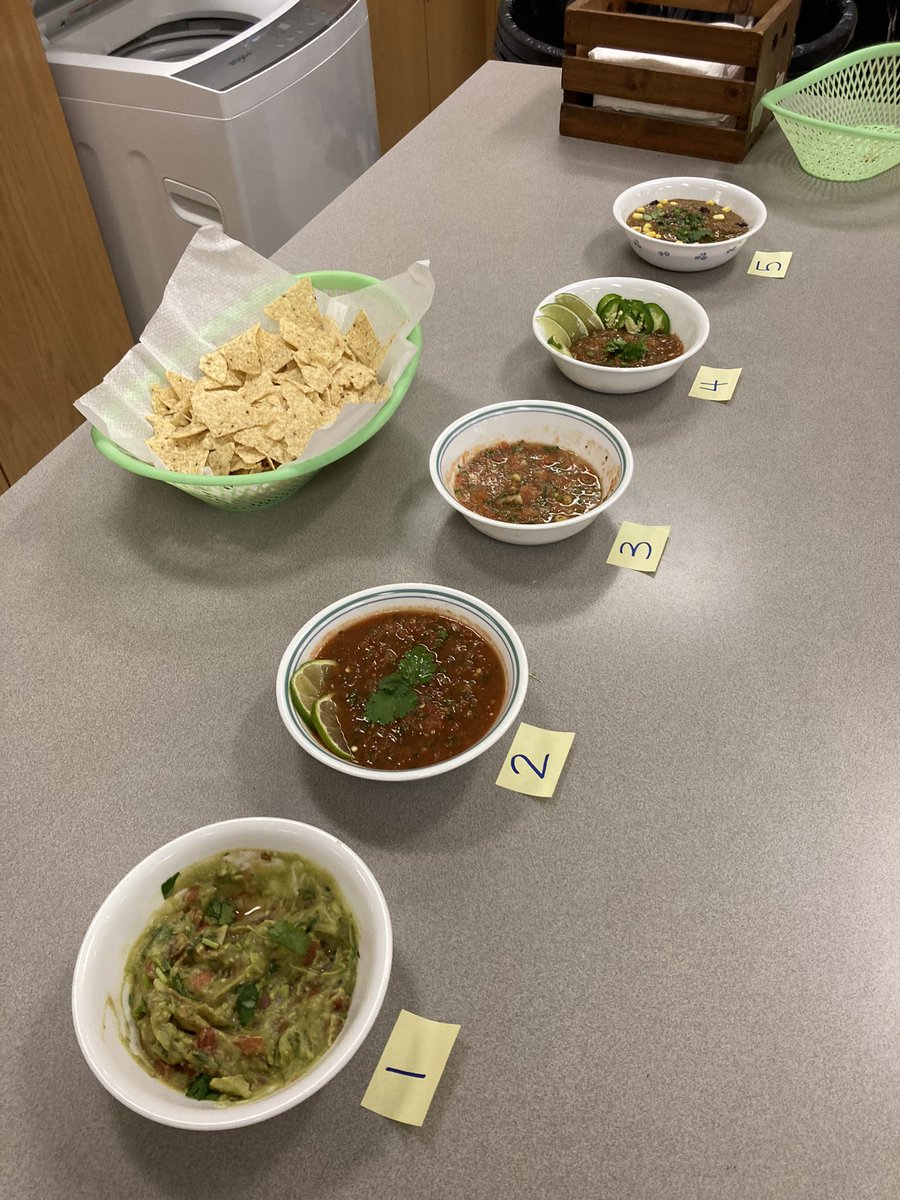 MissHicks_'s tweet photo. Once again, our #youngchefs crushing it this week with our annual Intro Culinary SALSA CHALLENGE!!!! πΆοΈπ«π₯π§
Entered winter break with a bang, well done chefs!! #introculinary #gfhs @CTE4pwcs https://t.co/4f40PAaIUd