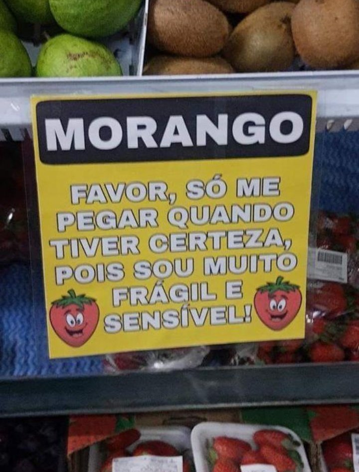 minhas asas são sensíveis!