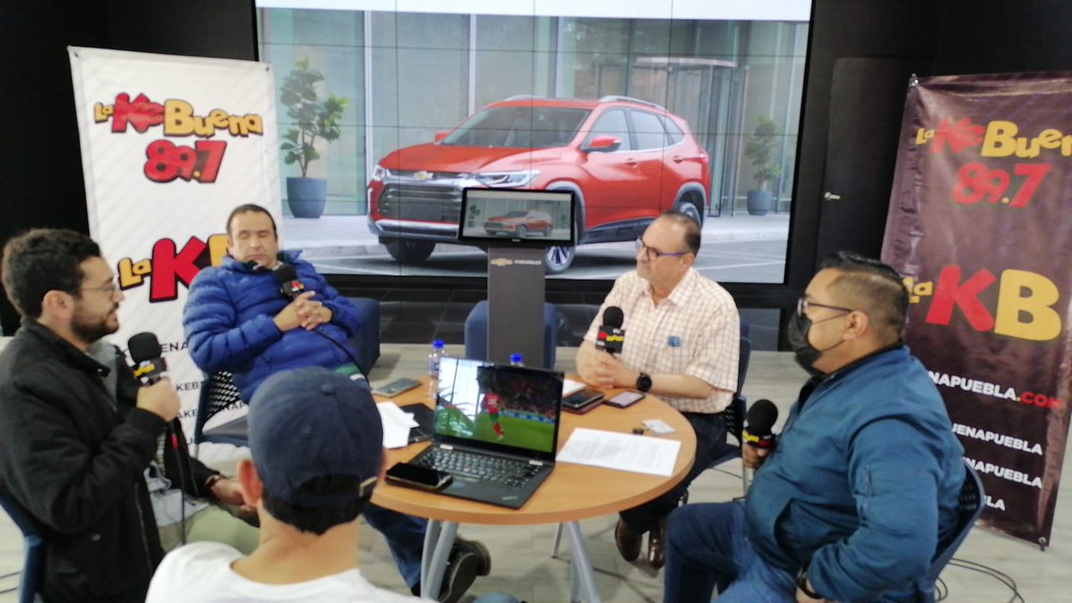 LaKeBuenaPuebla's tweet photo. Agradecemos a nuestros amigos de #MontotoAutomotriz por invitarnos a transmitir @enlineadeportiv de @pepehanan desde su nueva agencia con sus nuevos modelos y atractivos planes de financiamiento #Chevrolet #Montoto @abulleF1 #ChevroletMontoto #PaCKidermO 🐘 https://t.co/dF7jNmkngc