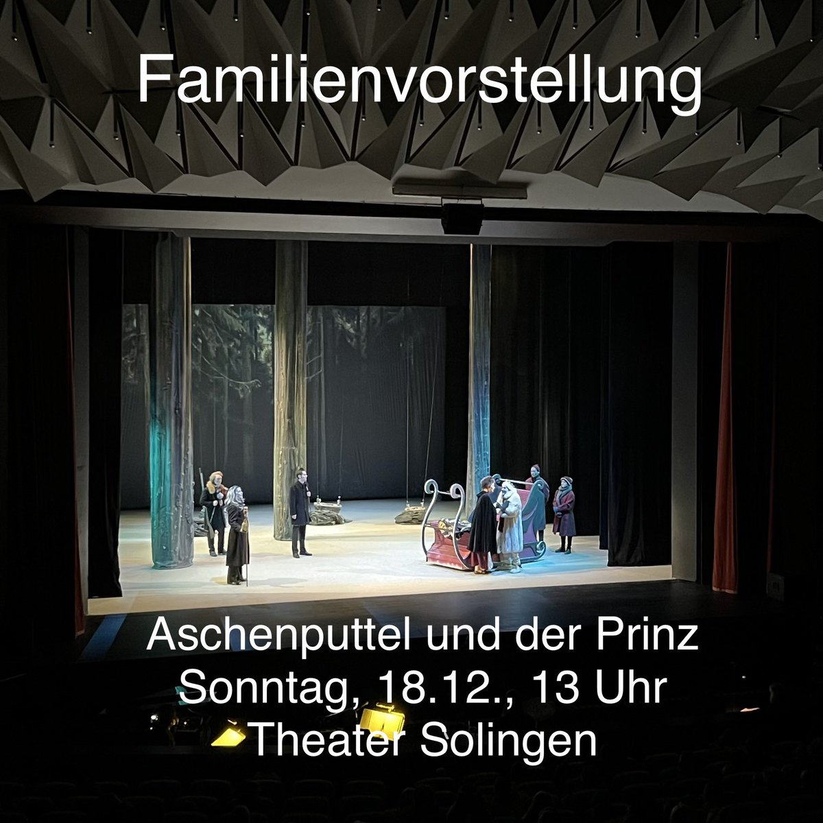 Es gibt noch Restkarten. #kindertheater #aschenputtel #theaterundkonzerthaussolingen #solingen