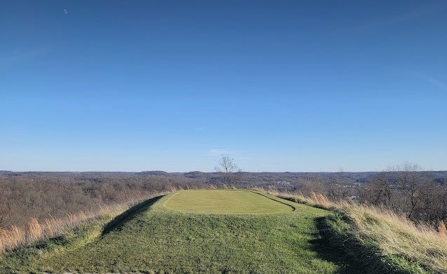 The Pete Dye course and Mansion on Mt.Airie in December. French Lick Indiana