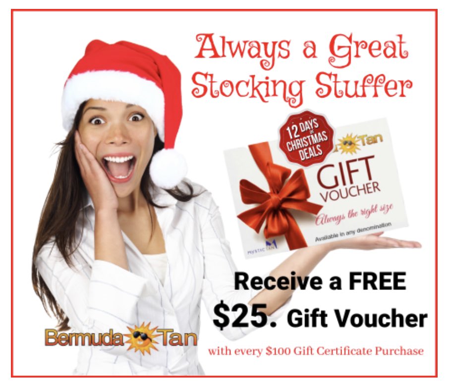 Day 5 - Purchase a $100 Gift Certificate &amp; receive another $25 certificate to Give away or Grinch it for yourself!