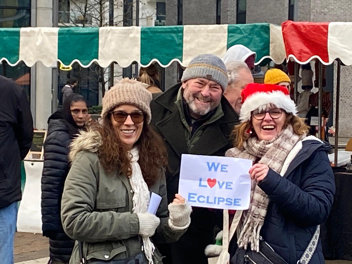 Thank you to our friends and family for braving the cold and coming to support us singing in Wembley.  It’s lovely having our own fan club!