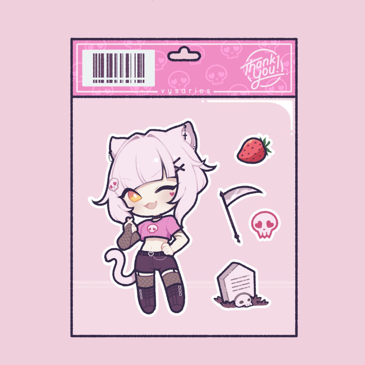 VysAries's tweet photo. Sticker Pack CM for @DyingDesu 💀🪦
#dyingdesuart
Do not trace, claim, or reupload without permission https://t.co/ksFyEfa15c
