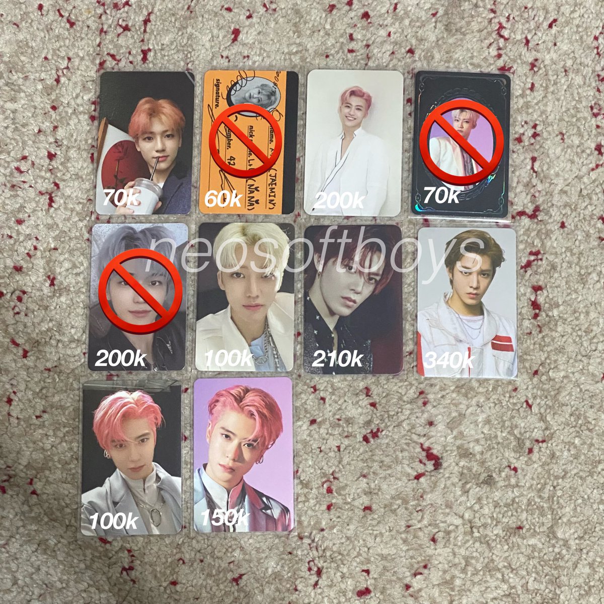 neosoftboys's tweet photo. wts / want to sell pc photocard

jaemin wgu
jaemin tds live 
jaemin past
yuta xr lg+ limited the castle
yuta ecobag bkk 2019
jaehyun future ver
jaehyun scrapbook resonance

bisa oren
dom jaksel

t. yearbook eco bag reso version https://t.co/eZ1JLzqCsT